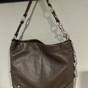 Walnut Brown coach bag